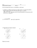 Algebra 2 - Functions Unit Tests - 3 versions