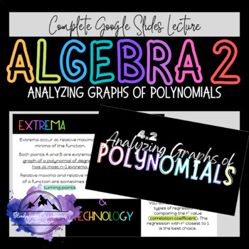 Preview of Algebra 2 Lesson - Analyzing Graphs of Polynomial Functions