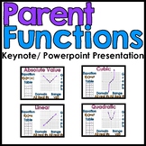Algebra 2 | Library of Parent Functions PowerPoint Lesson