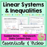Linear Systems and Inequalities Essentials (Algebra 2 - Unit 3)