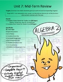 Algebra 2: Mid-Term Review (Unit 7)