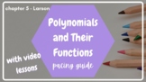 Algebra 2 Polynomial and Polynomial Functions Pacing Guide