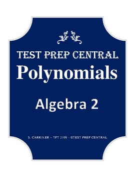 Preview of Algebra 2 - Polynomials