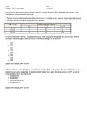 Algebra 2 - Probability Unit Tests- 3 versions