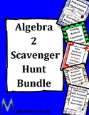 Algebra 2 Scavenger Hunt Bundle