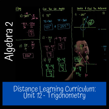 Preview of Algebra 2 Unit 12: Trigonometry