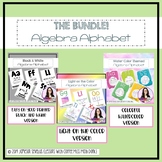 Algebra Alphabet Poster Bundle