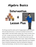 Algebra Basics Intervention/Unit Plan/Lesson Guide Middle School