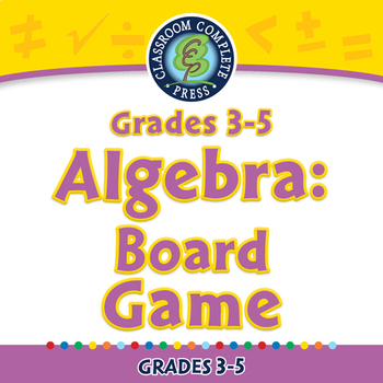 Algebra: Board Game - PC Gr. 3-5 by CCP Interactive | TPT