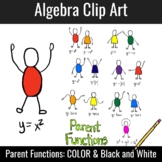 Algebra Clip Art: Parent Functions