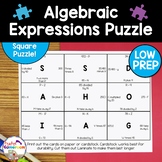 Algebraic Expressions Puzzle