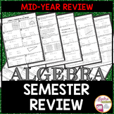 Algebra 1 First Semester Review