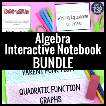 Preview of Algebra Foldable Bundle