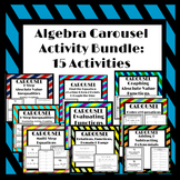 Algebra Gallery Walk Bundle