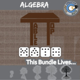 Algebra Game Bundle - Small Group TableTop Practice Activities