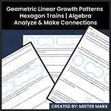 Algebra | Geometric Linear Growth Patterns | Hexagon Train