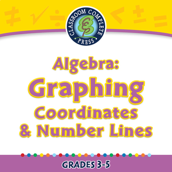 Preview of Algebra: Graphing - Coordinates & Number Lines - NOTEBOOK Gr. 3-5