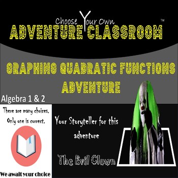Preview of Algebra: Graphing Quadratic Functions  | The Adventure Classroom