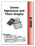 Algebra Guided Presentation Notes: Unit 5 - Graphing Linea