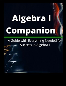 Preview of Algebra I Companion: Chapter 1 (Sample)