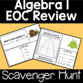 Algebra I EOC Review Scavenger Hunt