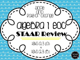 Algebra I EOC STAAR Review: Slope and Rate of Change