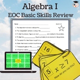 Algebra STAAR Review Task Cards and Quizzes