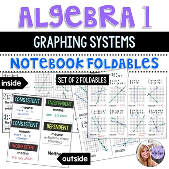 Preview of Algebra 1 - Graphing Systems of Linear Equations Foldable