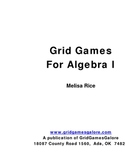 Algebra I GridGames