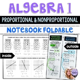 Algebra 1 - Proportional and Nonproportional Relationships