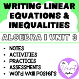 writing linear equations from multiple representations worksheet