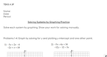 algebra 1 unit 3 lesson 5 homework answers