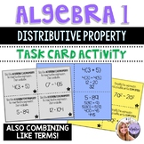 Algebra 1 - Distributive Property and Simplifying Expressi