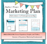 Algebra Marketing Plan PBL | project based learning | real