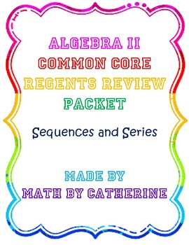 sequences common core algebra ii homework answers