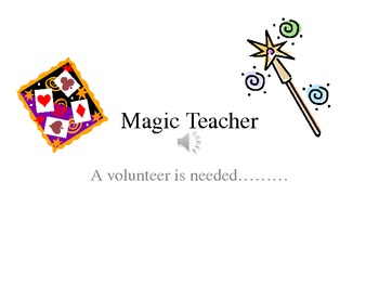 Preview of Algebra : Magic Teacher Powerpoint