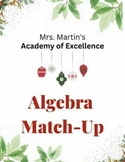 Algebra Match-Up