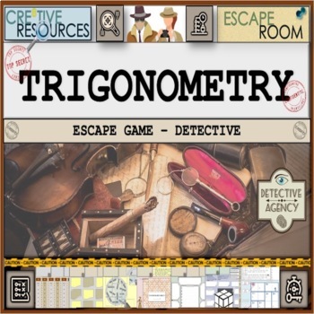 Preview of Trigonometry Math Escape Room