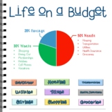 Algebra Math Middle & High School Real Life Finance Budget