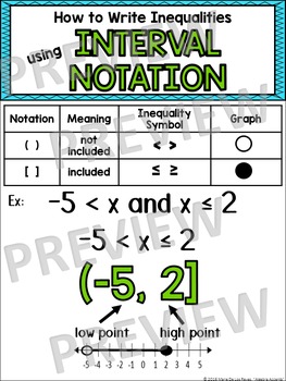 interval notation common core algebra 1 homework answers