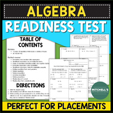 Algebra Readiness Test