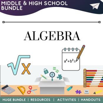 Preview of Algebra Resources Activities