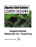 Algebra Skill Builder MEGA BUNDLE