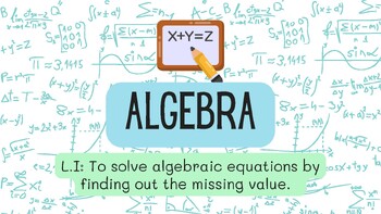 Preview of Algebra - Solving Equatioins