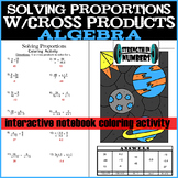 Algebra: Solving Proportions with Cross Products and Equat