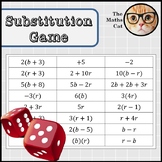 Algebra Substitution Game