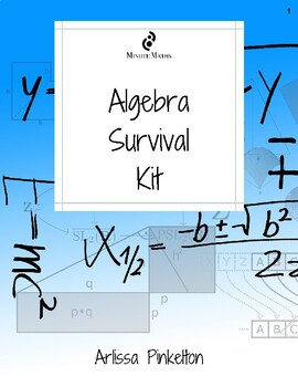 Preview of Algebra Survival Kit