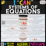 Algebra 1 Game | Solving Systems of Equations