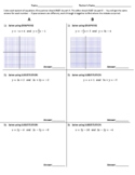 Systems of Equations Partner Activity (Graphing and Substitution)