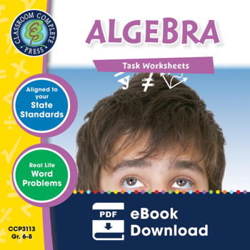 Preview of Algebra - Task Sheets Gr. 6-8